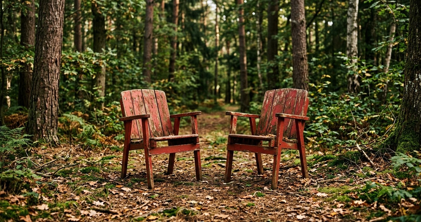 two red chairs