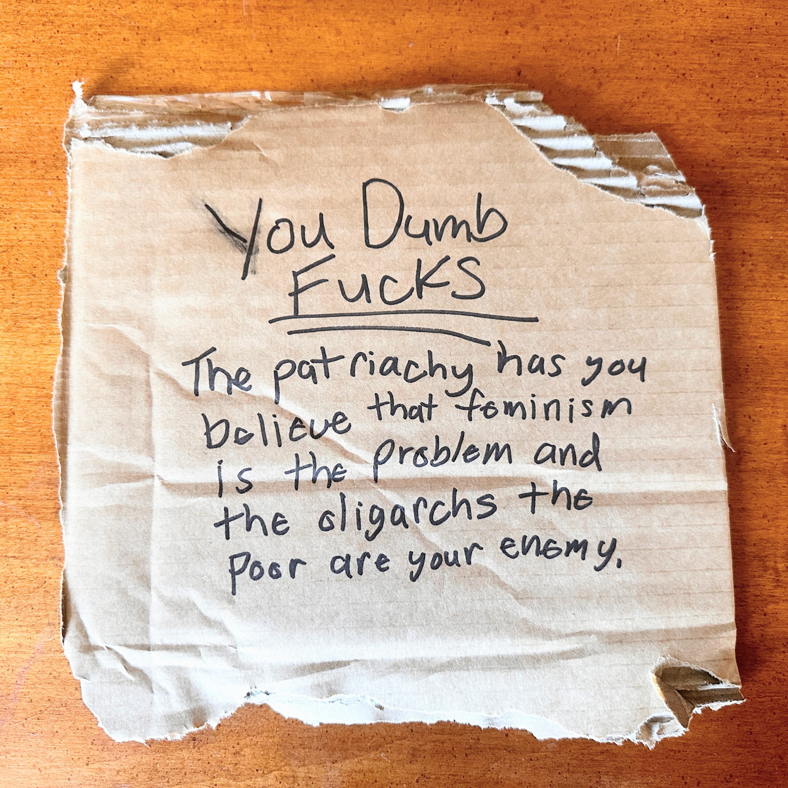 You Dumb Fucks